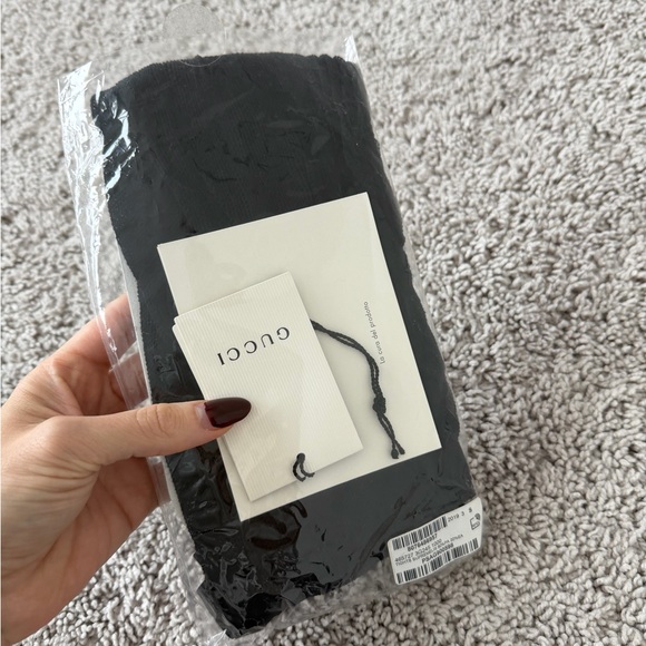 Gucci Black interlocking GG tights - Picture 8 of 8
